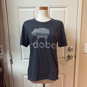 Gray Next level Apparel Graphic T-Shirt